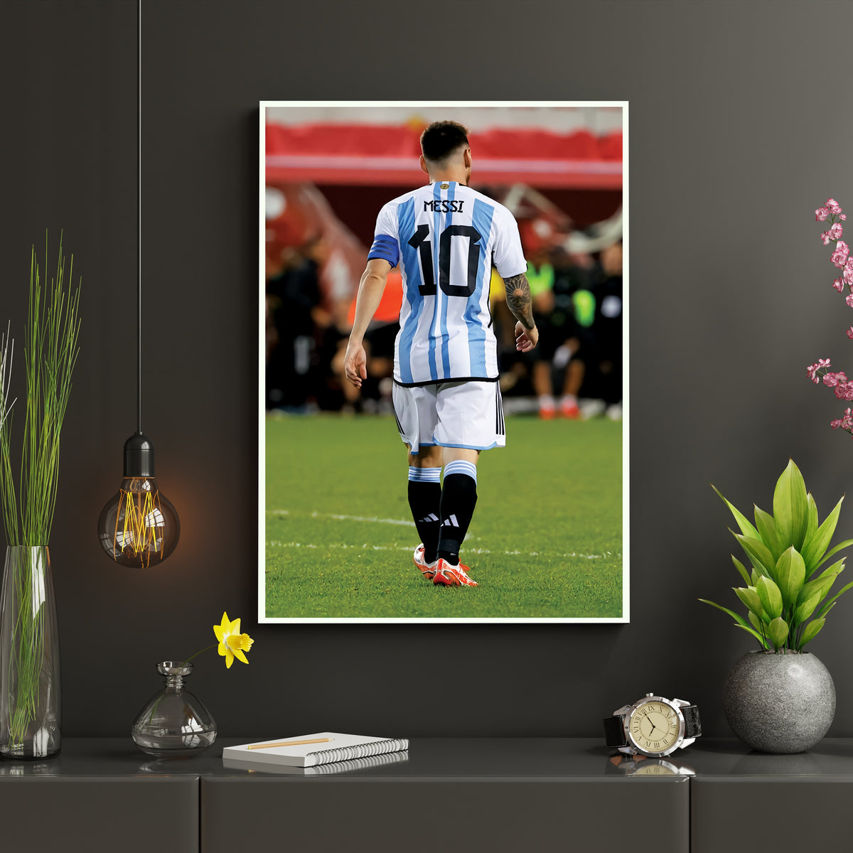 Lionel Messi LM 1 Football Poster Lamron