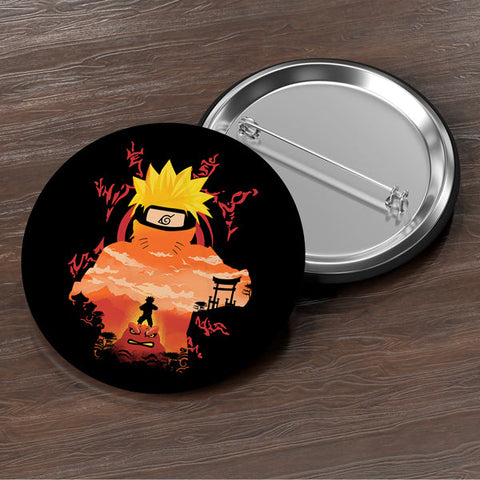 Naruto Classic Art Button Badge