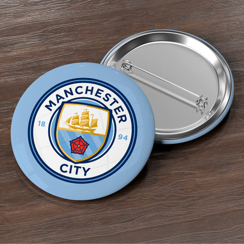 Manchester City FC Button Badge