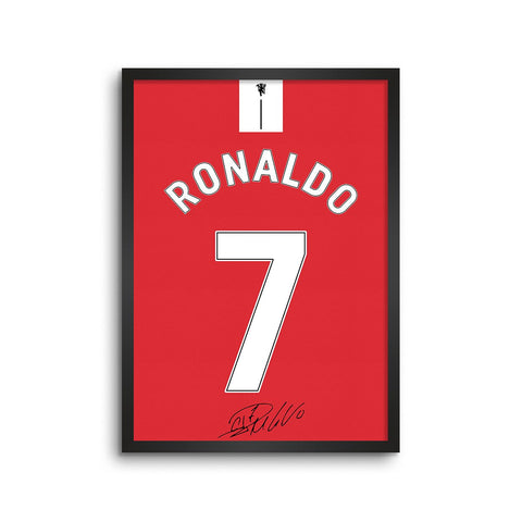 Ronaldo Red Jersey
