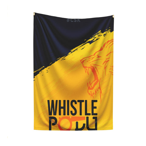 Whistle Podu CSK 1 Flag
