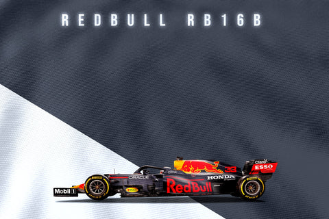 Max Verstappen : Redbull RB16B Flag