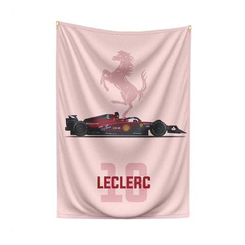 Charles Leclerc ferrari F1 2022 Flag