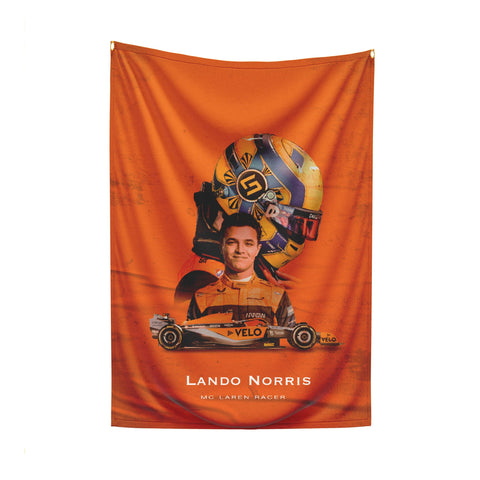 Lando Norris McLaren 2022 Ed. Flag