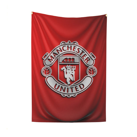 Manchester United Logo 3d like Flag