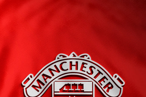 Manchester United Logo 3d like Flag