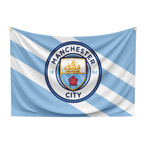 Manchester City Football Club HQ Flag