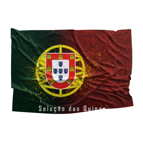 Portugal Football Team For Win Flag