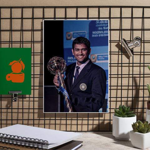 MS Dhoni | MSD#10 | Cricket Poster