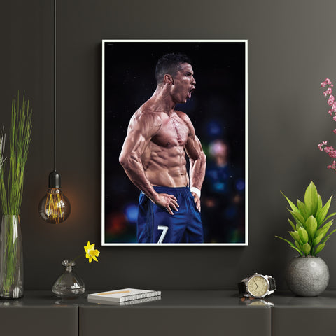 Cristiano Ronaldo | CR7#10 | Football Poster