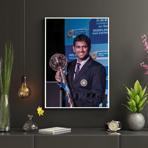 MS Dhoni | MSD#10 | Cricket Poster