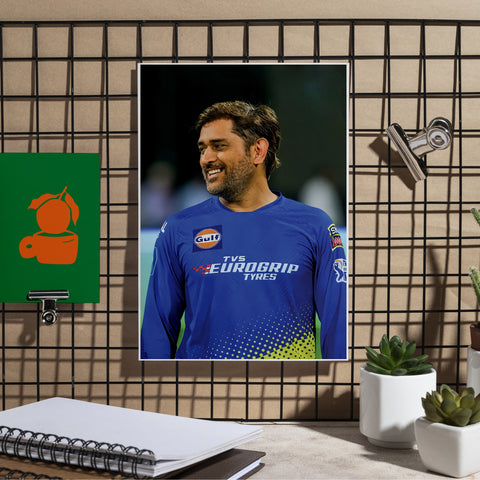 MS Dhoni | MSD#13 | Cricket Poster