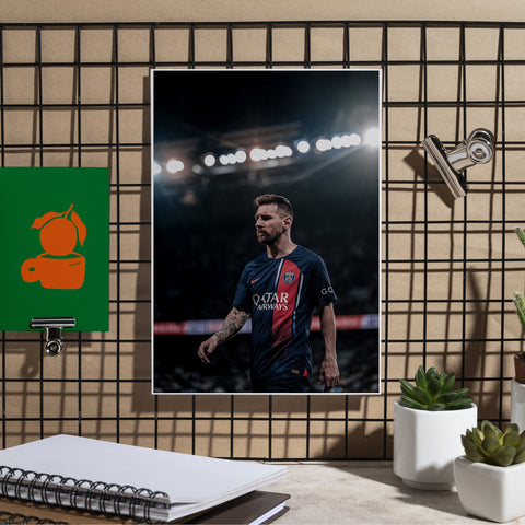 Lionel Messi | LM#14 | Football Poster