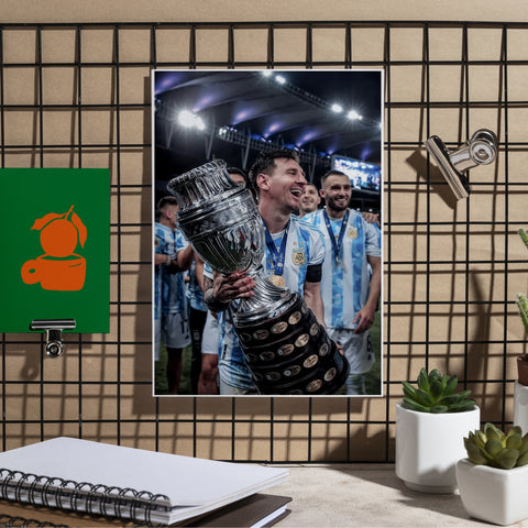 Lionel Messi | LM#15 | Football Poster