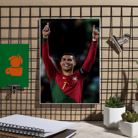 Cristiano Ronaldo | CR7#15 | Football Poster