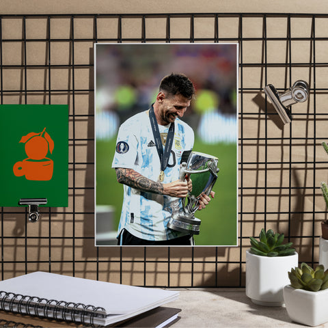 Lionel Messi | LM#16 | Football Poster