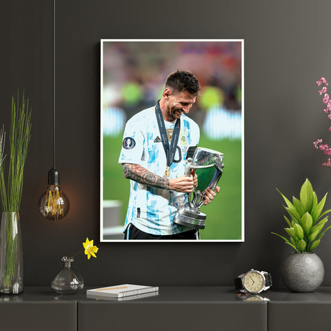 Lionel Messi | LM#16 | Football Poster