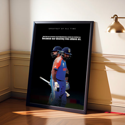 Rohit Virat Destiny Quote