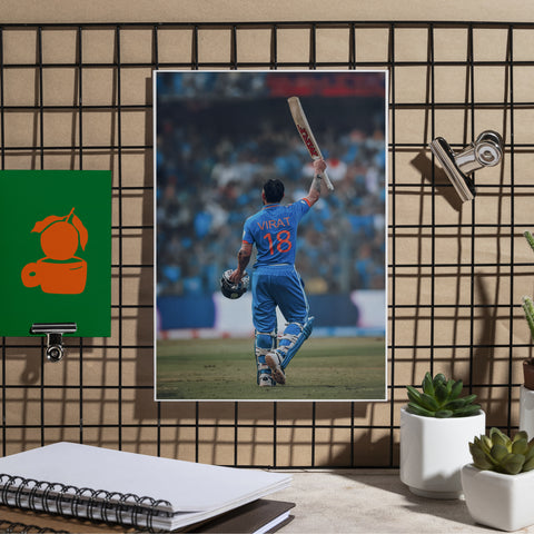 Virat Kohli | VK#21 | Cricket Poster