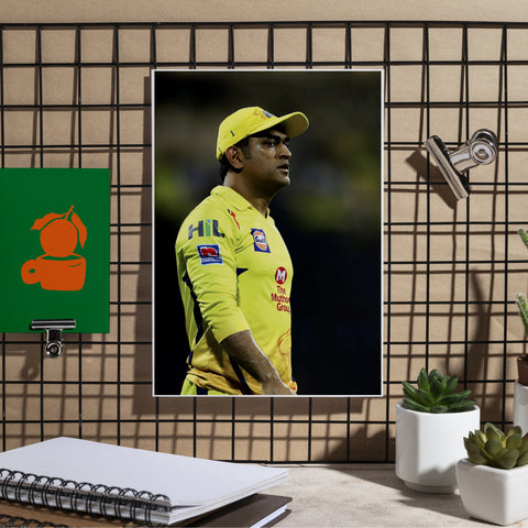 MS Dhoni | MSD#22 | Cricket Poster