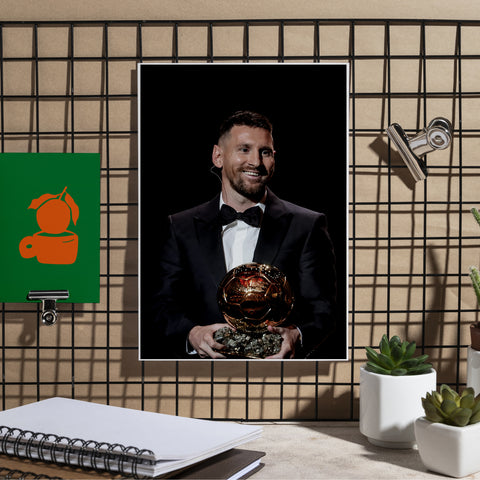 Lionel Messi | LM#24 | Football Poster