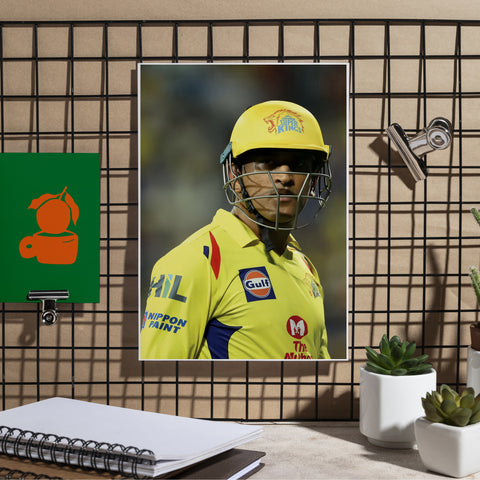 MS Dhoni | MSD#2 | Cricket Poster