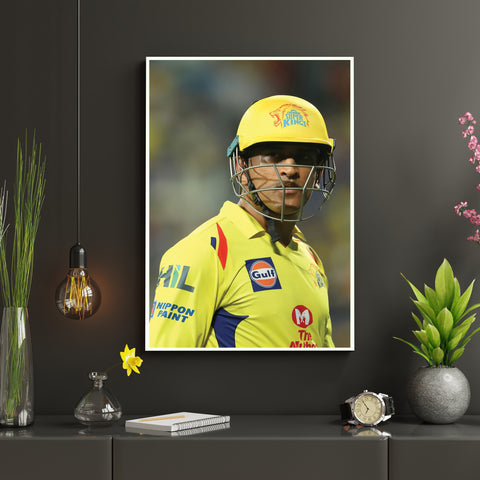 MS Dhoni | MSD#2 | Cricket Poster