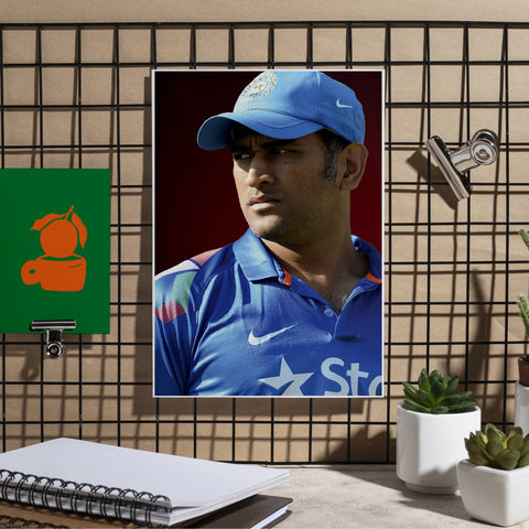 MS Dhoni | MSD#3 | Cricket Poster