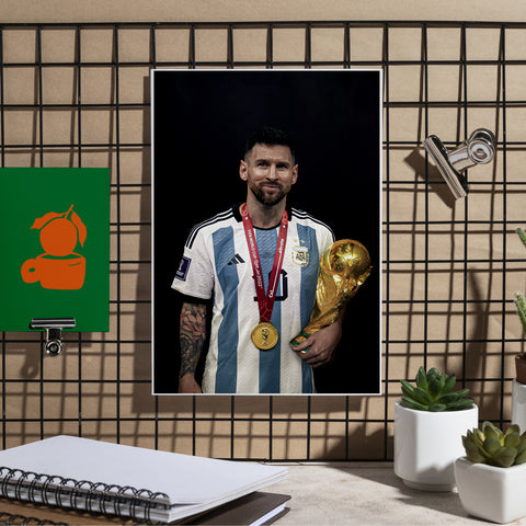 Lionel Messi | LM#3 | Football Poster