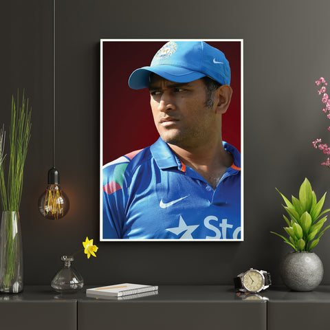 MS Dhoni | MSD#3 | Cricket Poster