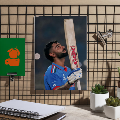 Virat Kohli | VK#4 | Cricket Poster