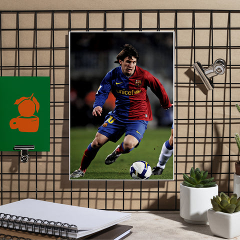 Lionel Messi | LM#5 | Football Poster