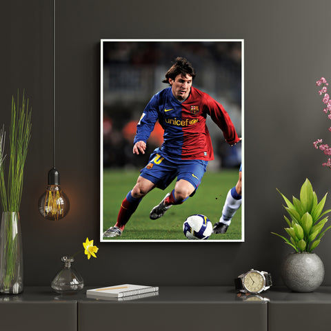 Lionel Messi | LM#5 | Football Poster