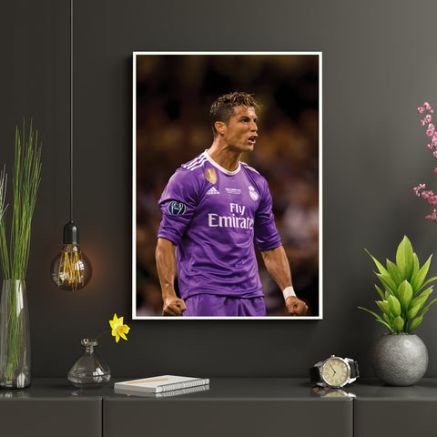 Cristiano Ronaldo | CR7#6 | Football Poster