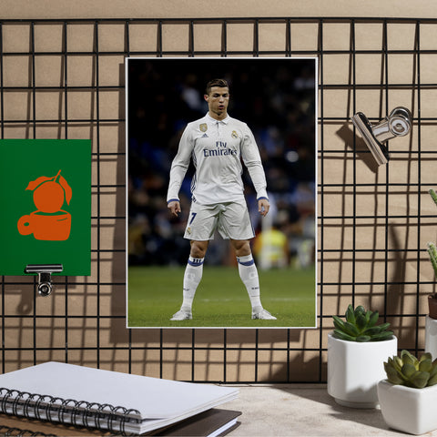 Cristiano Ronaldo | CR7#7 | Football Poster