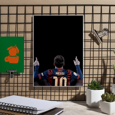 Lionel Messi | LM#7 | Football Poster