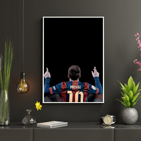 Lionel Messi | LM#7 | Football Poster
