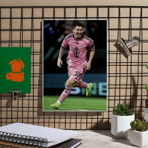Lionel Messi | LM#9 | Football Poster