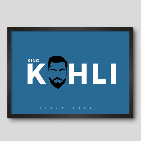 King Kohli Abstract Art 2024