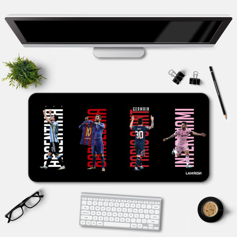 Messi THE GOAT Desk Mat | Desk Pad | Mousepad