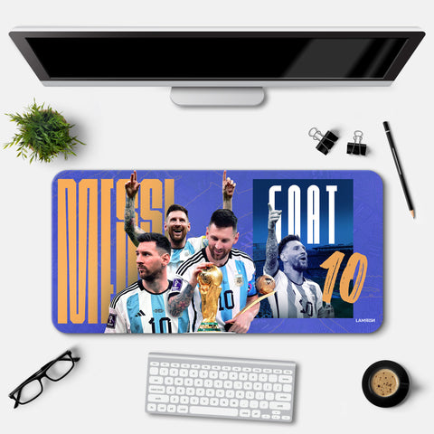Messi Argentina World Cup Desk Mat | Desk Pad | Mousepad