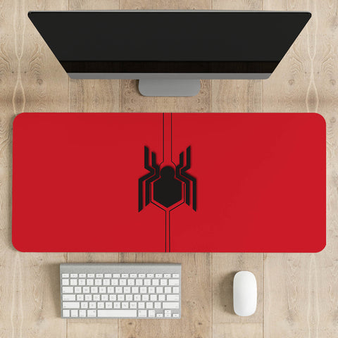 Spider Man Logo Art Desk Mat | Desk Pad | Mousepad