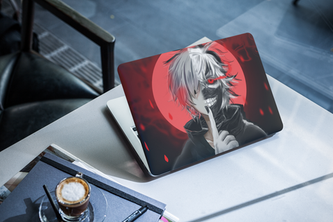 Tokyo Ghoul Red Black Art Laptop Skin