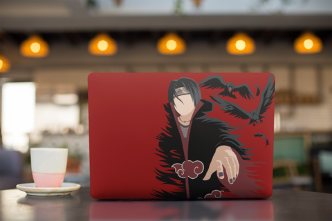 Itachi Uchiha Abstract Art Laptop Skin