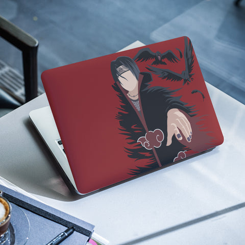 Itachi Uchiha Abstract Art Laptop Skin