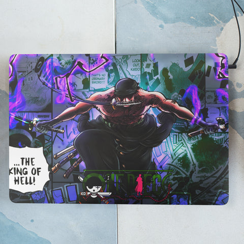 Zoro: The King of Hell One Piece Laptop Skin