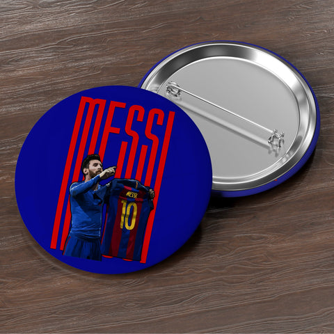 Messi The Legend Button Badge