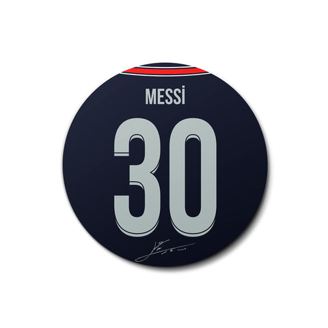 Messi PSG Jersey Button Badge