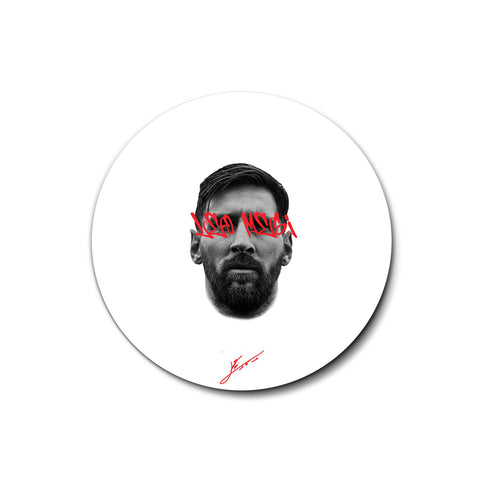 Messi Cool Art Button Badge