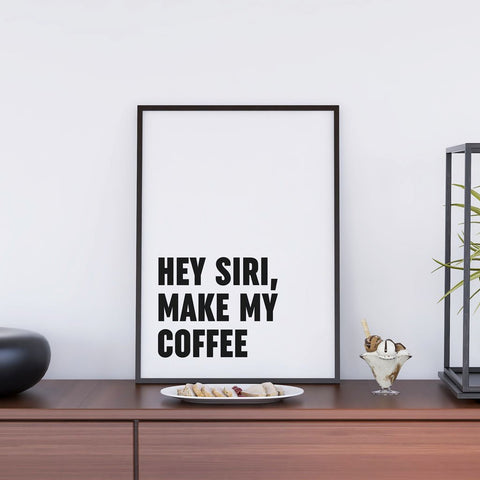 Hey SIRI, Make My Coffee